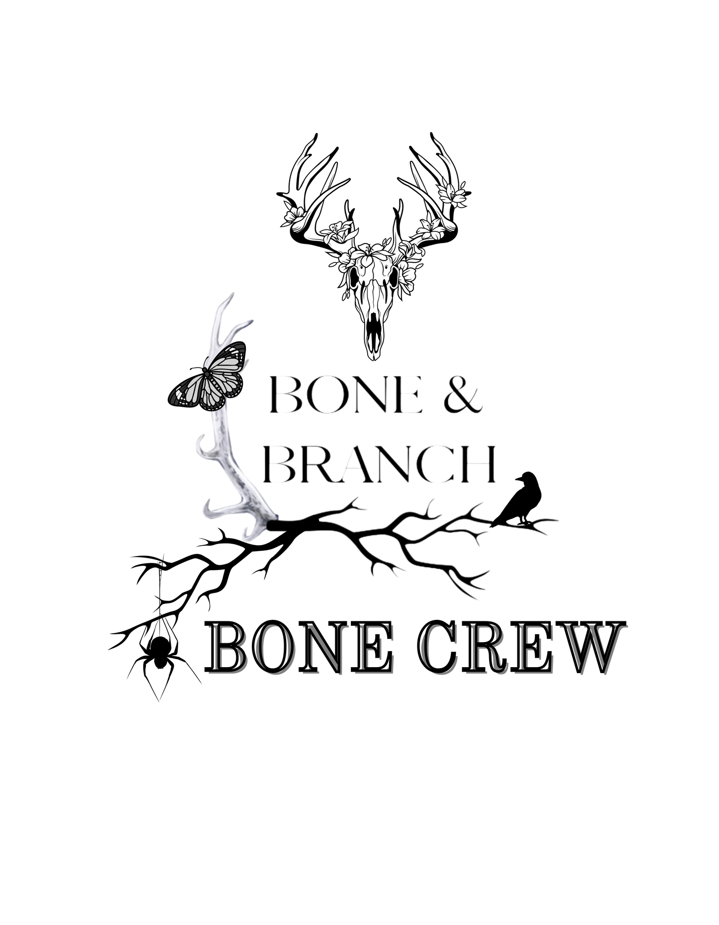 Bone and Branch Shirts and Hoodies (Bone Crew)