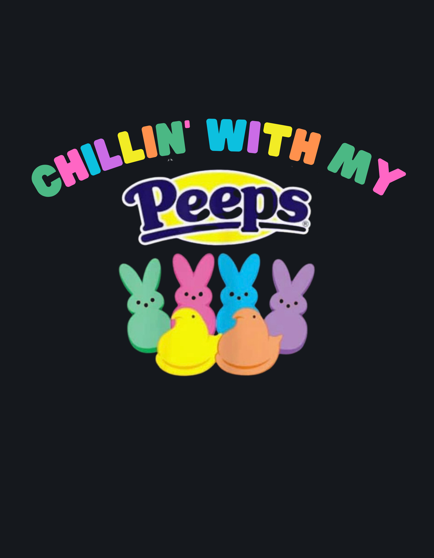 Chillin With My Peeps Bold Youth Shirt