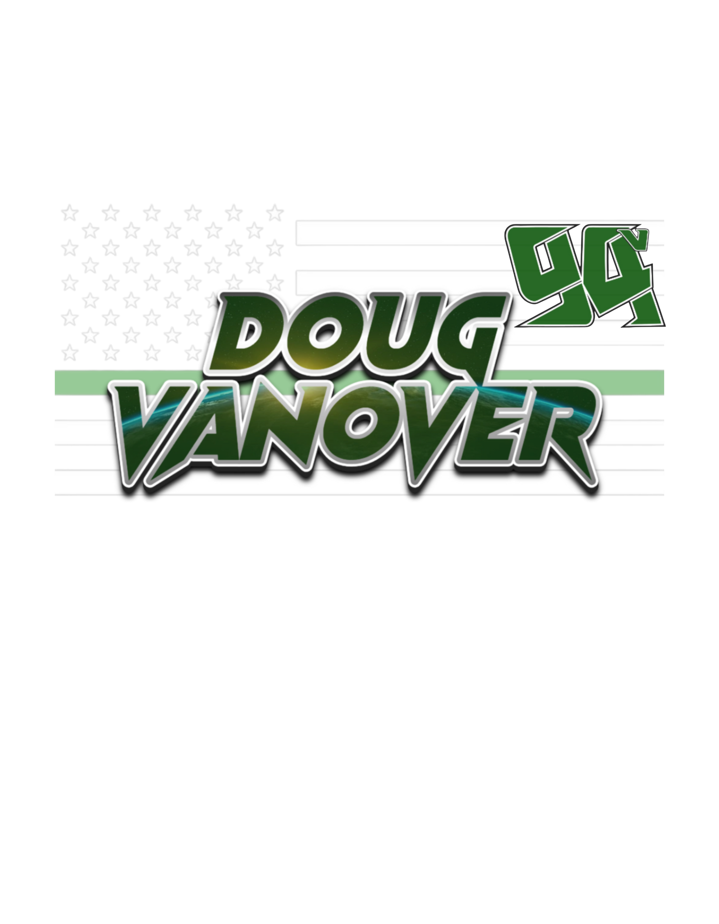 ***YOUTH***Doug Vanover 94 Flag Shirts