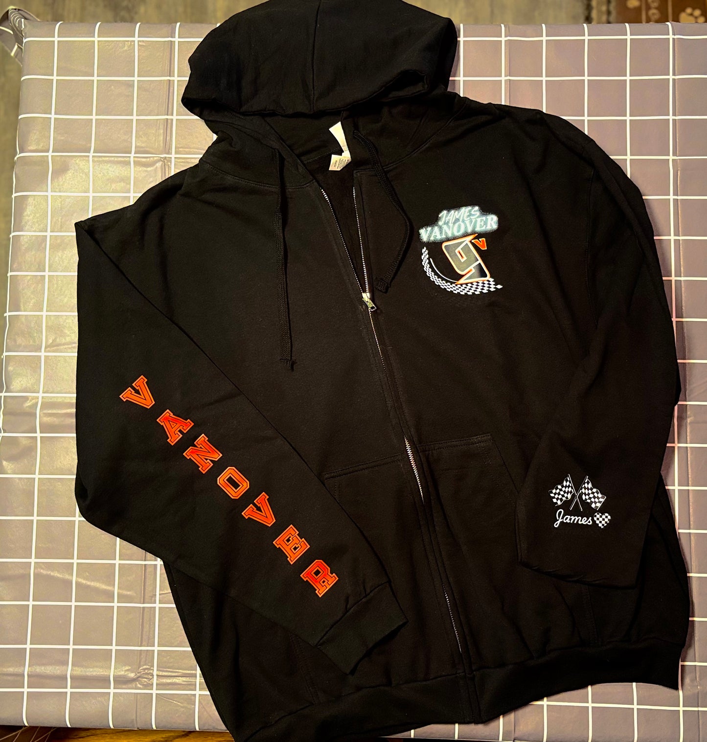 James Vanover Custom Hooded Jacket
