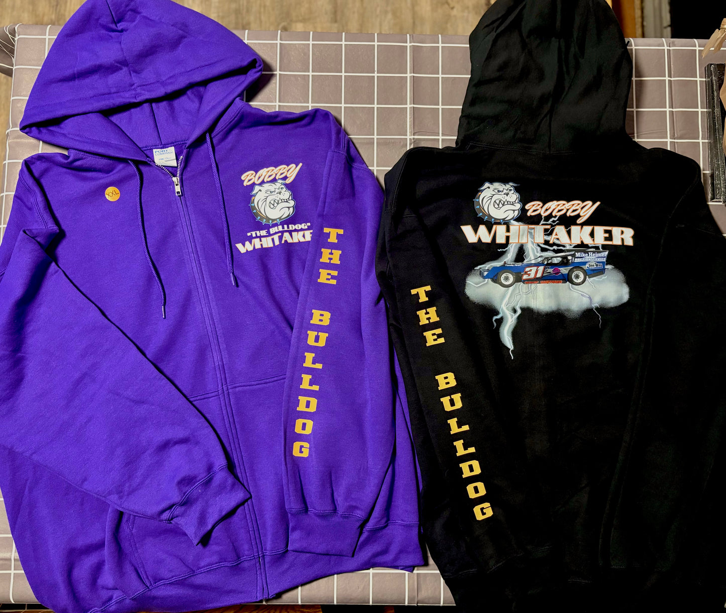 Bobby Whitaker Fleece lined Hooded Jacket
