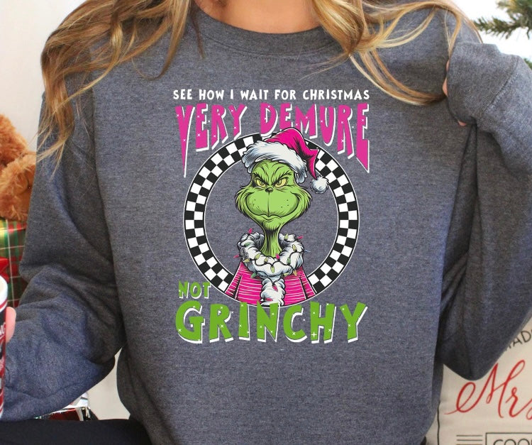 Very Demure Grinch Shirt