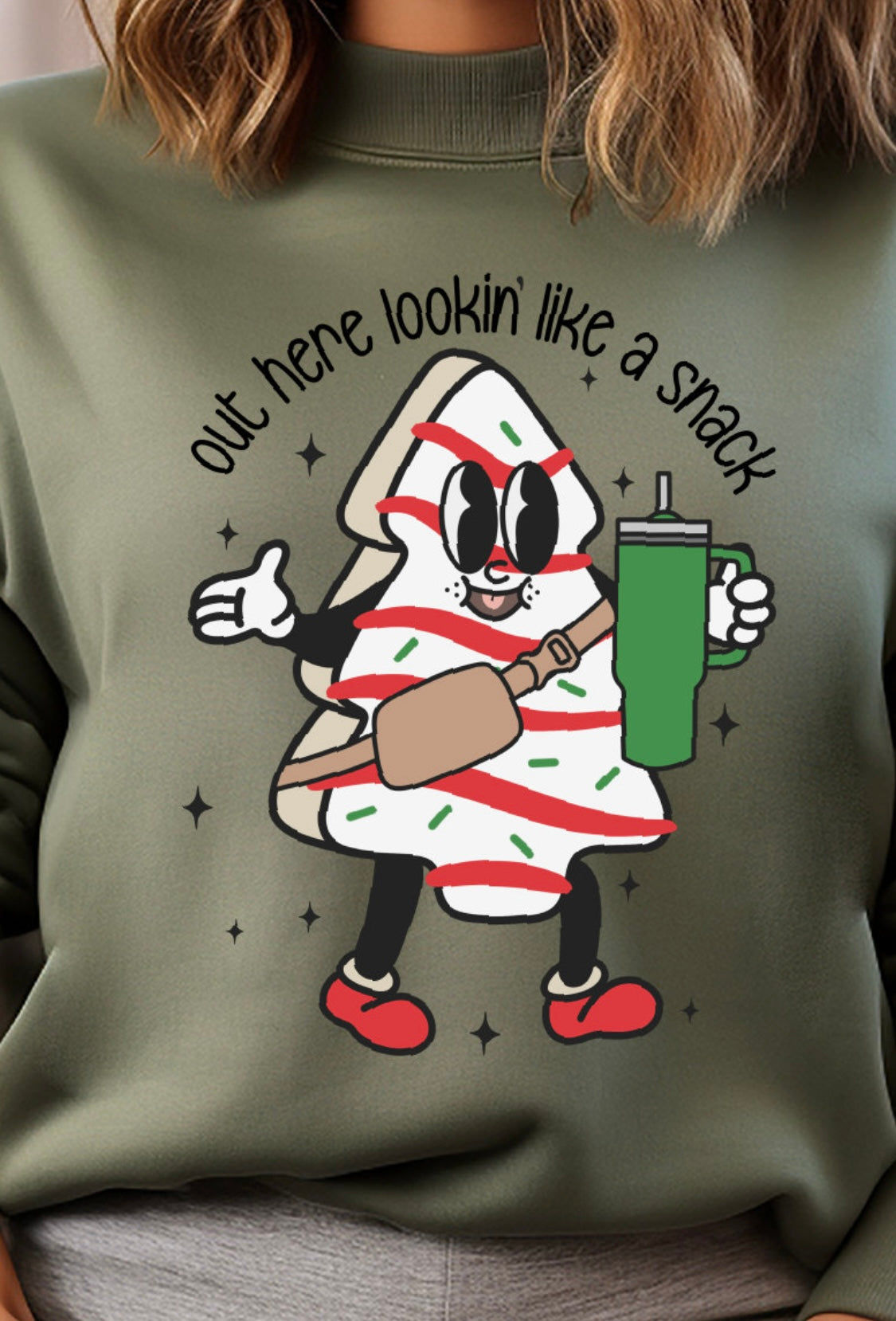 Christmas Cake Snack Shirt