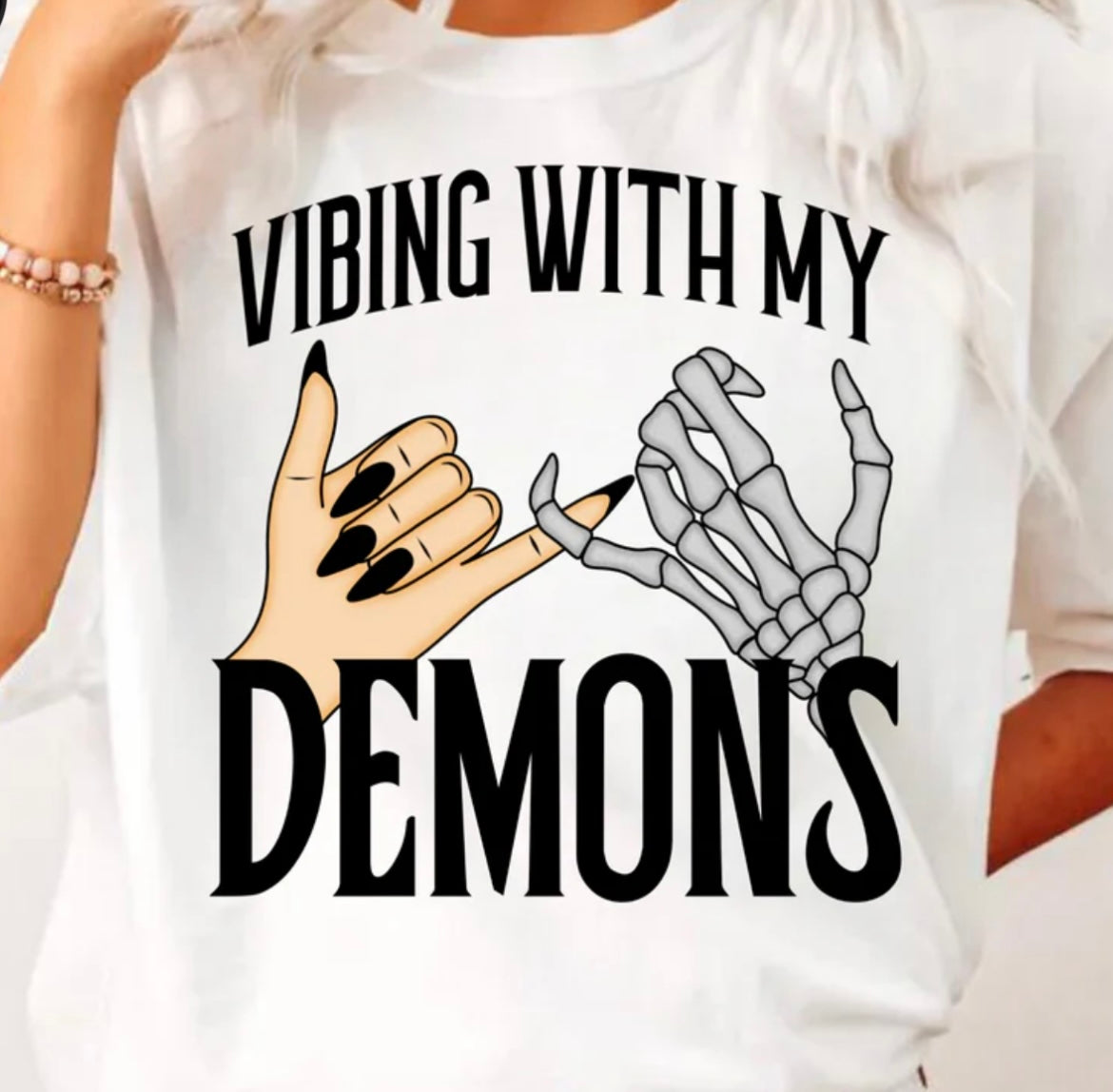 Vibing With My Demons Shirt