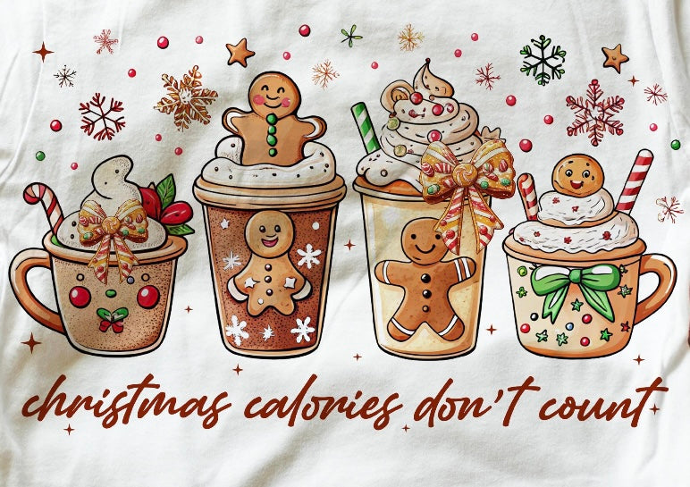 Christmas Calories Don't Count Shirt