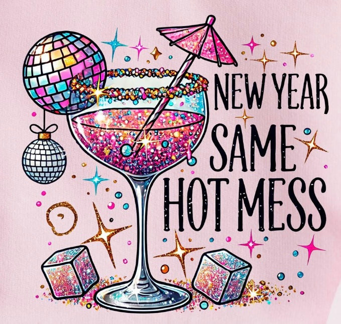 New Me Same Hot Mess Shirt