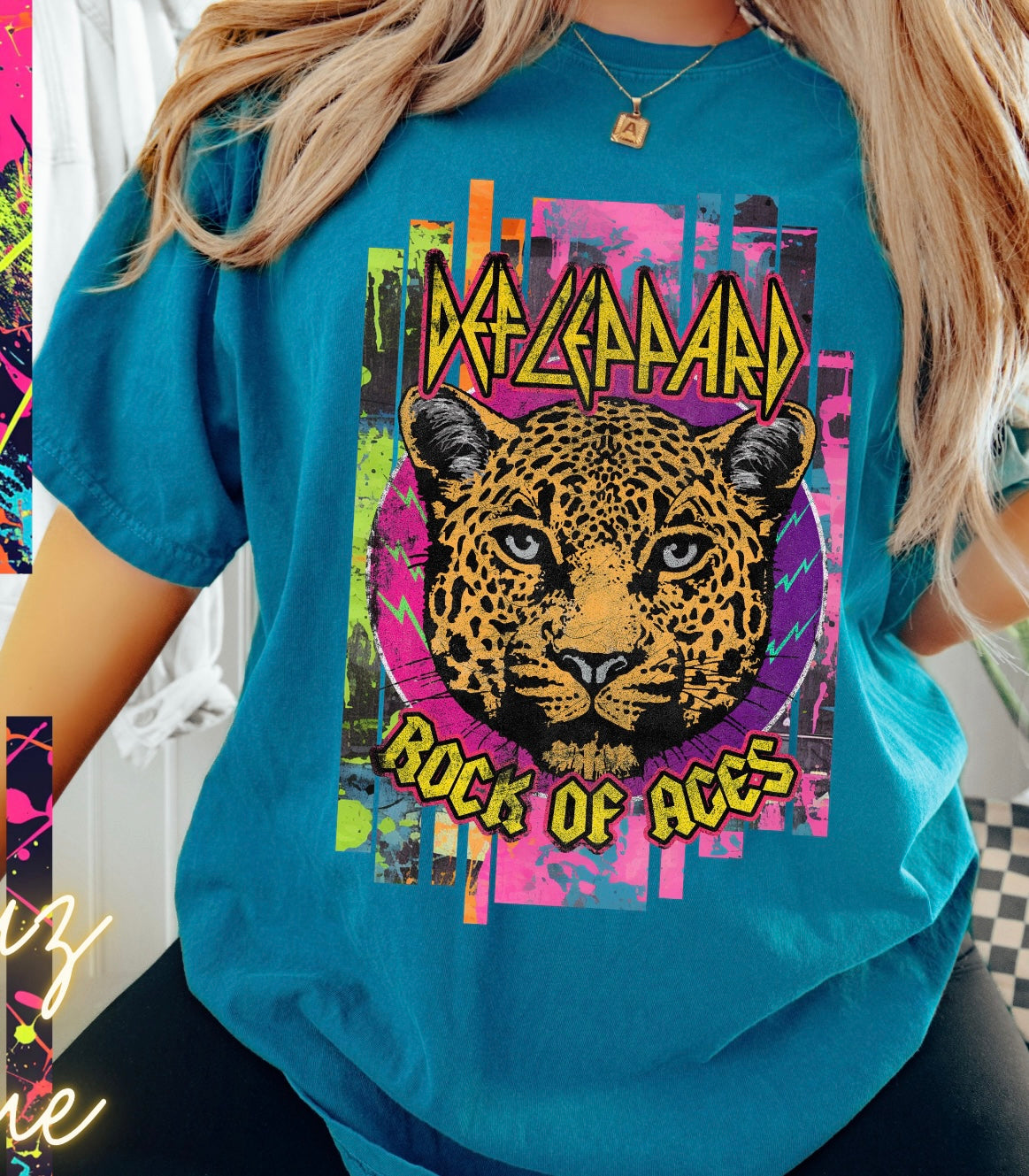 Def Leppard Neon Shirt