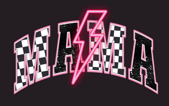 Checkered Mama Pink Shirt