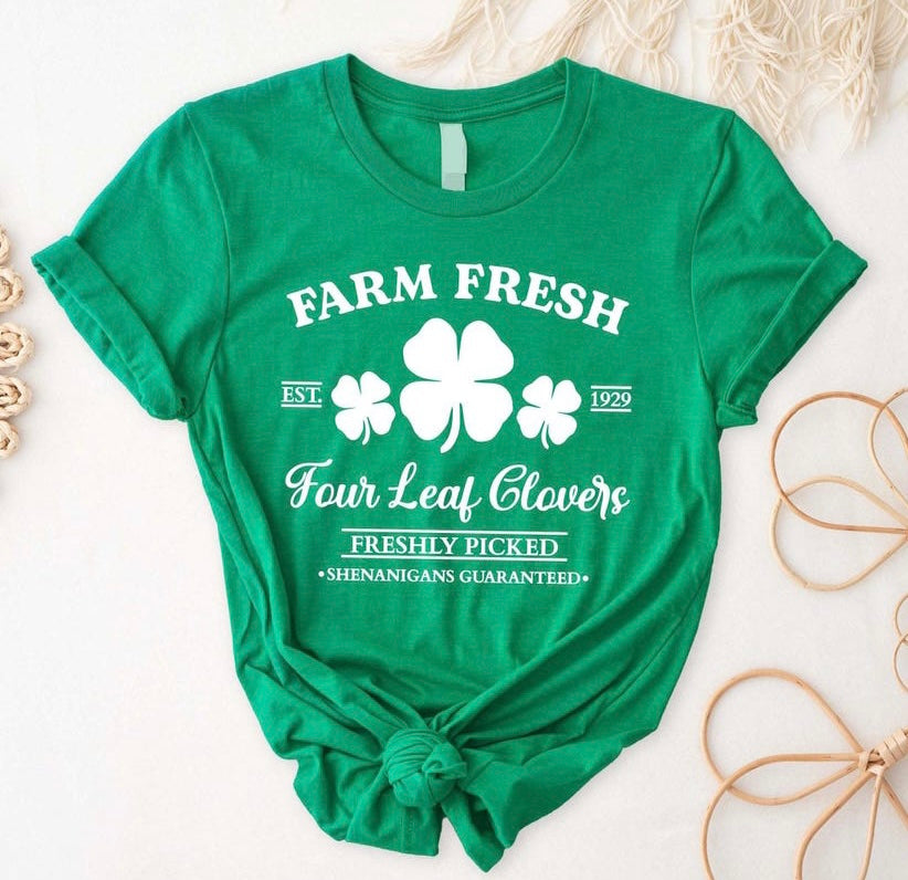 Farm Fresh Clovers Youth Shirt