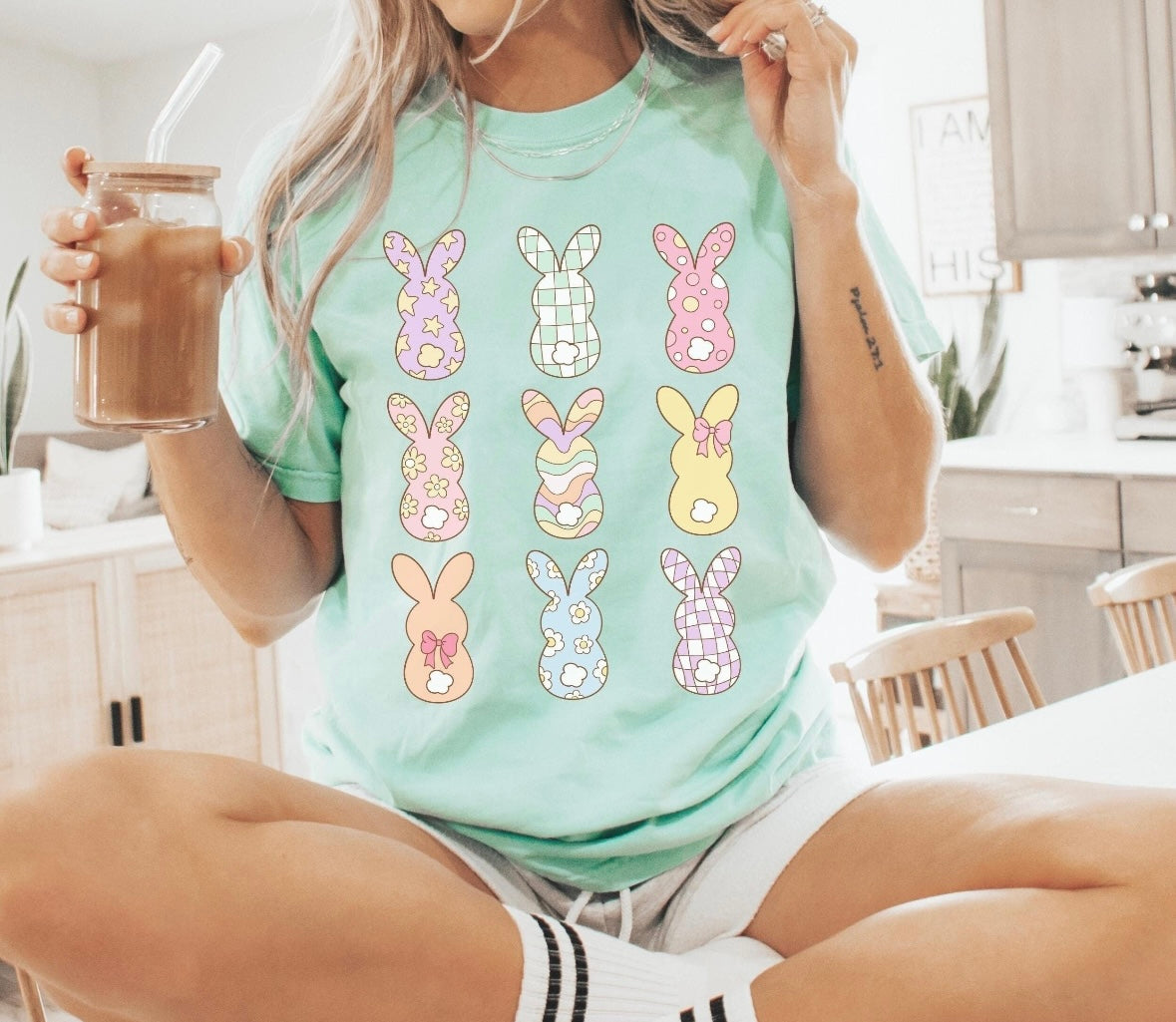 Bunny Grid Shirt Youth