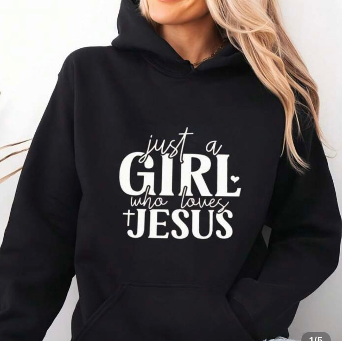 Girl who loves Jesus Shirt
