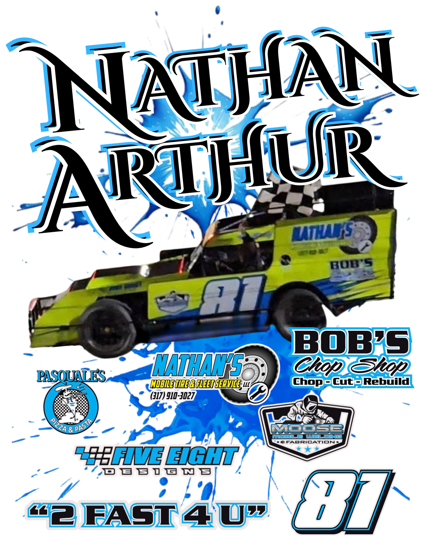 ***YOUTH***Nathan Arthur Minni Car Shirts