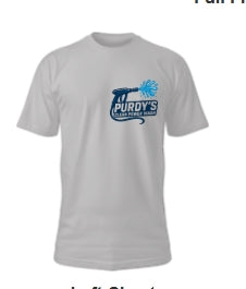 Purdy's Power Wash Shirts