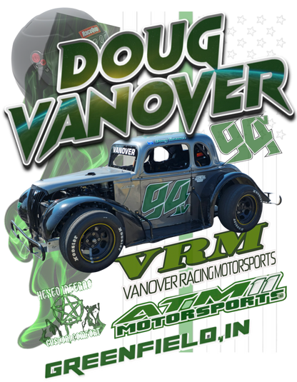 ***YOUTH***Doug Vanover 94 Flag Shirts
