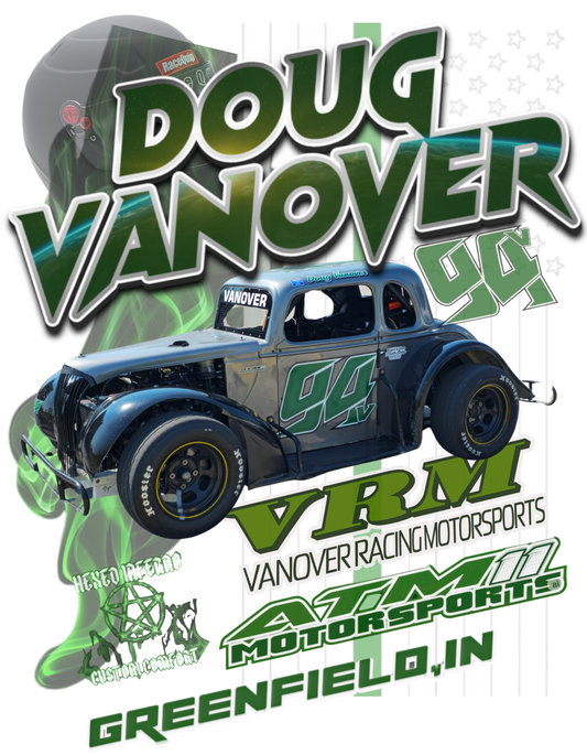 ***YOUTH***Doug Vanover 94 Flag Shirts