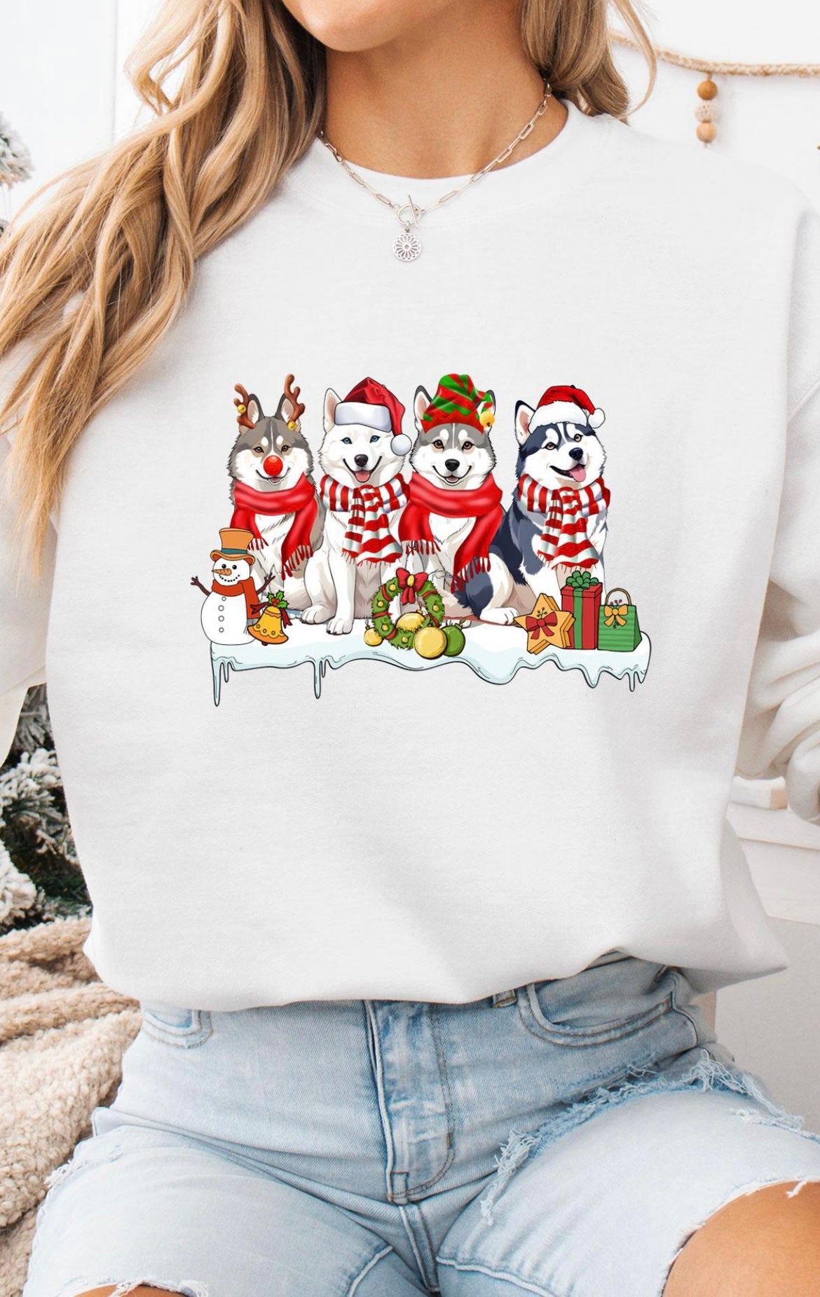 Husky Christmas Shirt