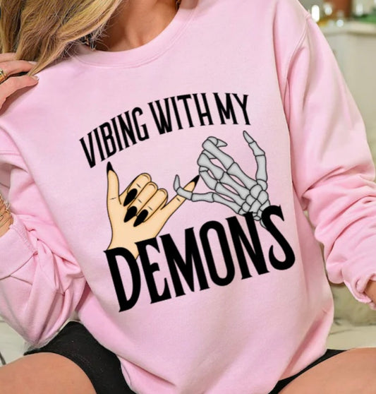 Vibing With My Demons Shirt