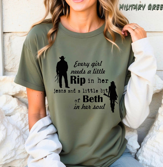 Yellowstone Rip and Beth Shirt