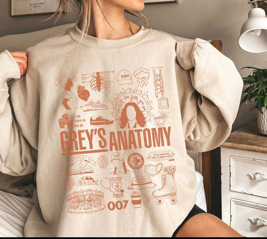 Grey's Anatomy Collage Shirt