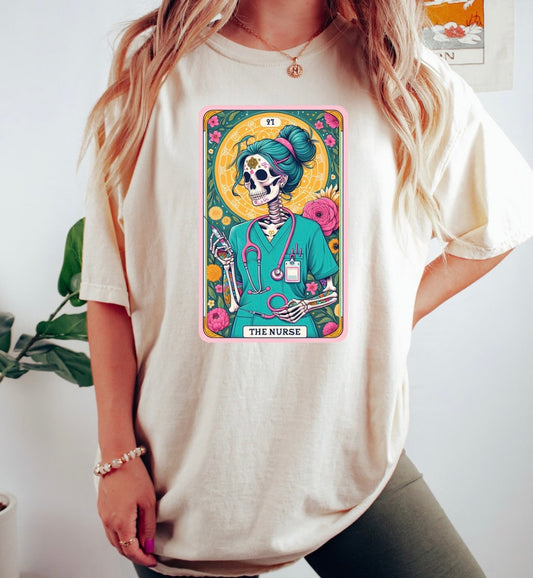 Nurse Tarot card shirt