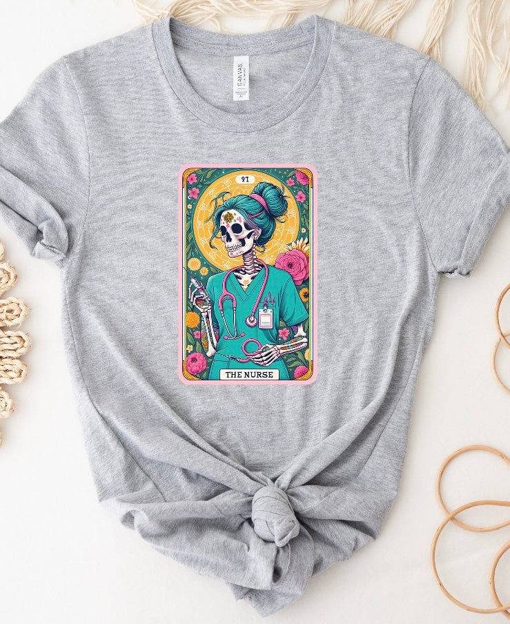 Nurse Tarot card shirt