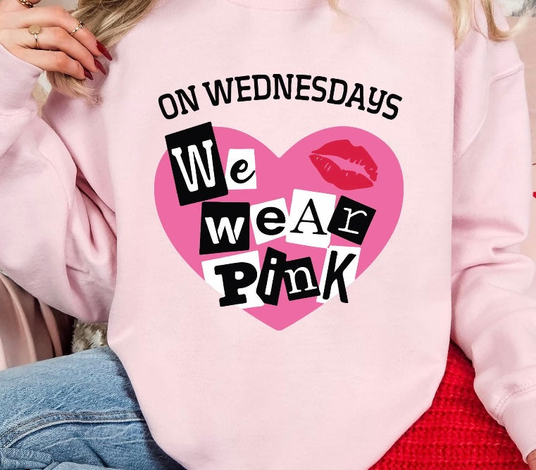 Wednesday's, we wear pink Shirt (Youth)