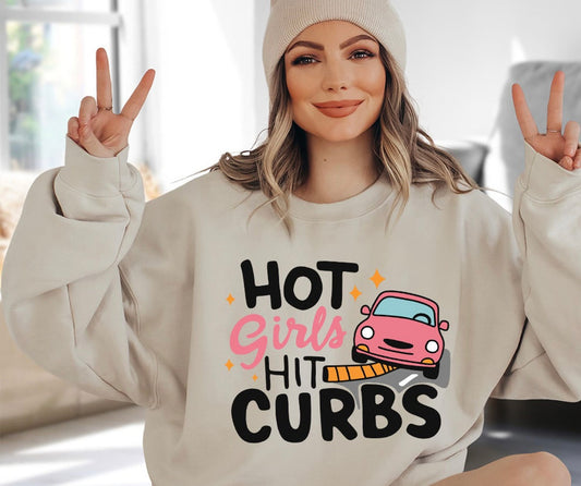 Hot Girls Hit Curbs Shirt