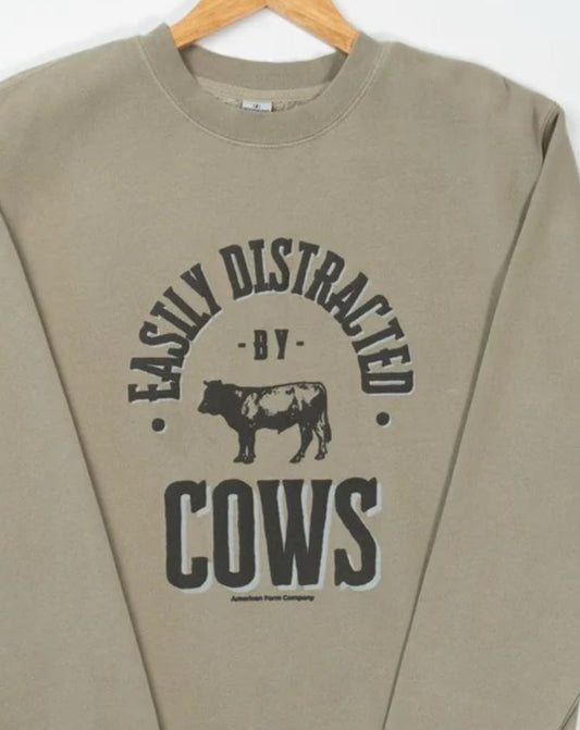 Easily Distracted by Cows Shirt