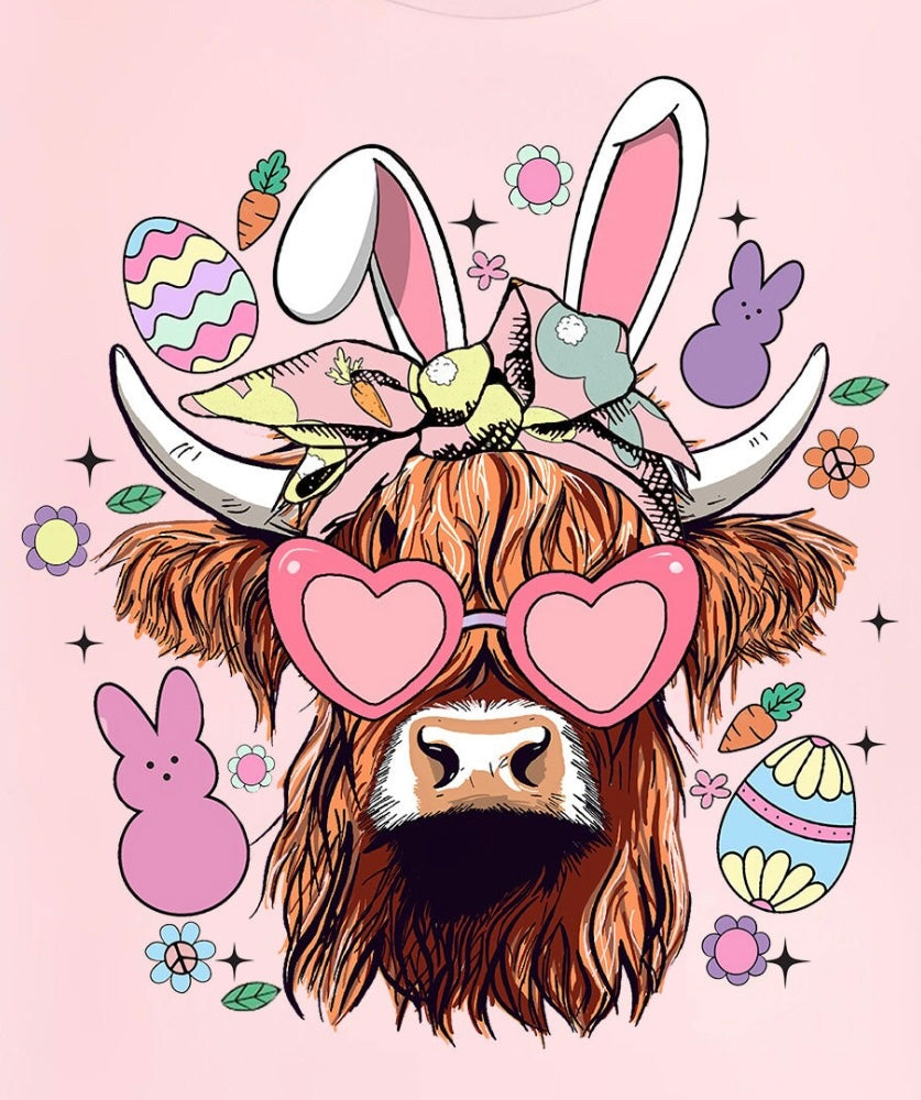 Easter Cow Shirt