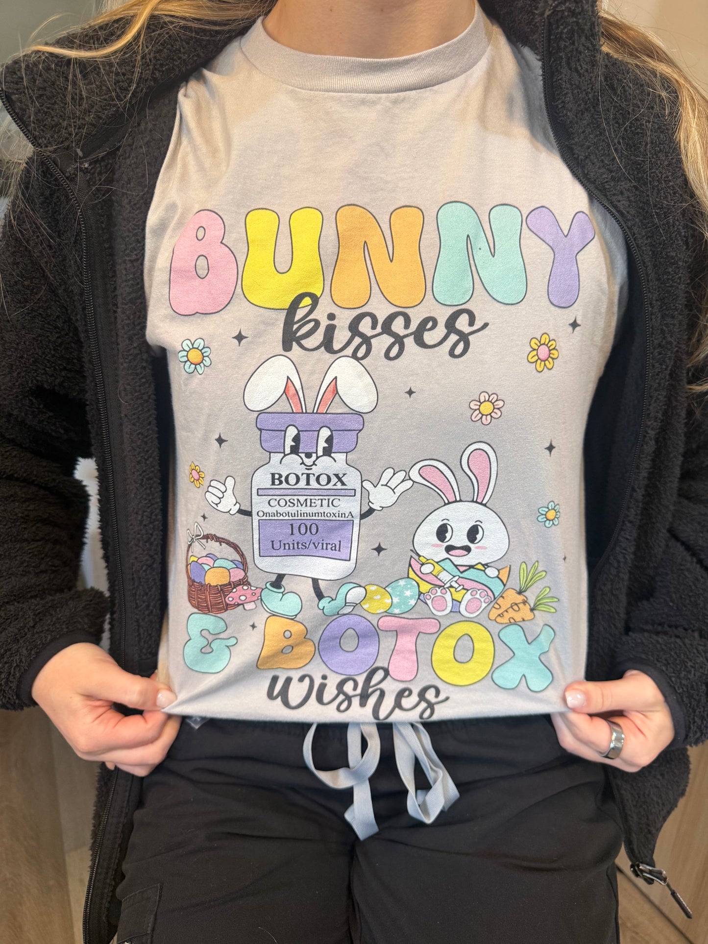 Bunny kisses Botox wishes shirt
