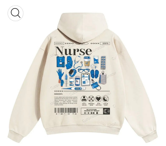 Nurse Print Shirt