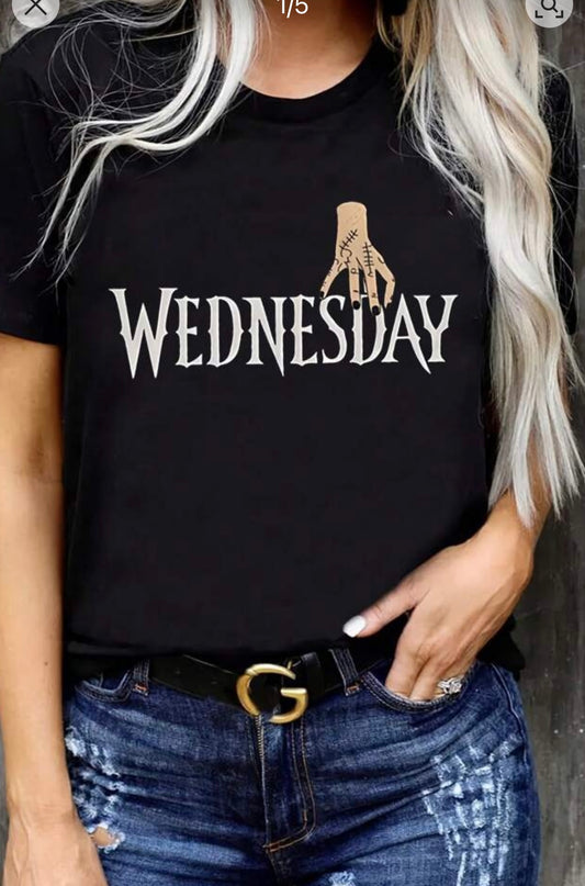 Wednesday and Thing Shirt
