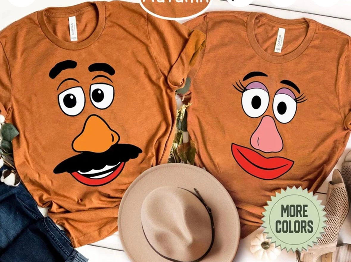Potato Head Shirts Set of 2 pack