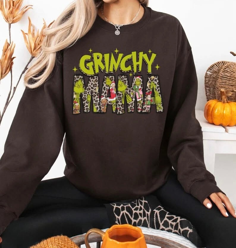 Grinchy Mama Shirt