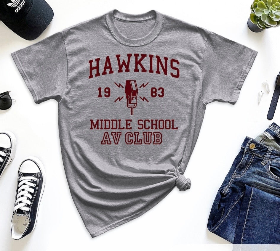 Hawkins Middle School Shirt