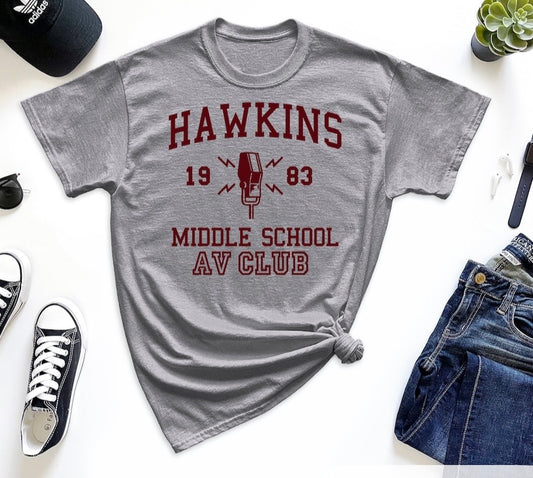 Hawkins Middle School Shirt