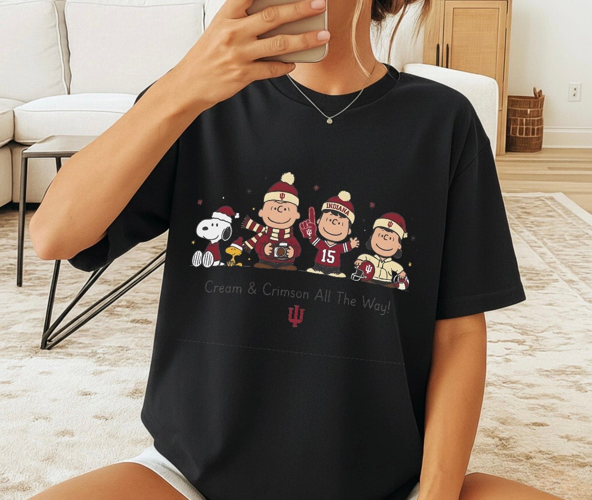 Charlie Brown IU shirt