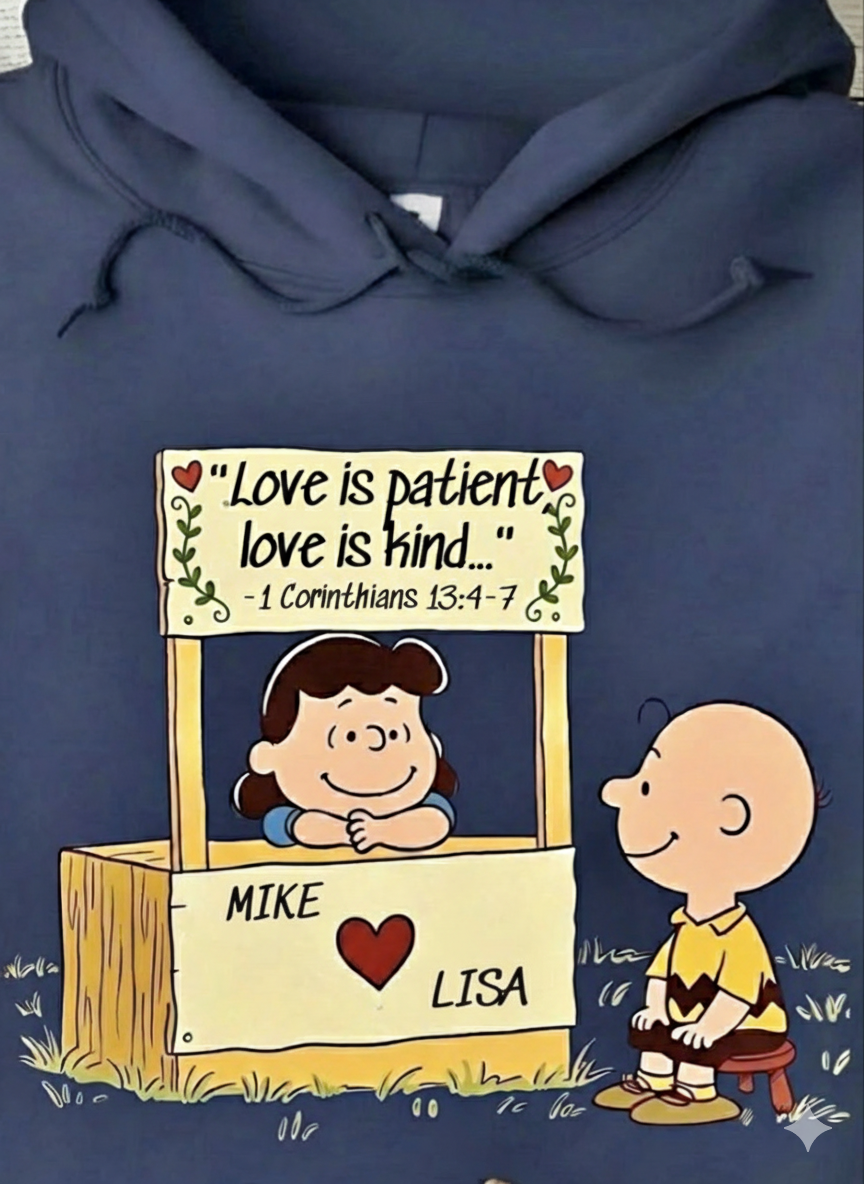 Custom CB Love is patient shirt