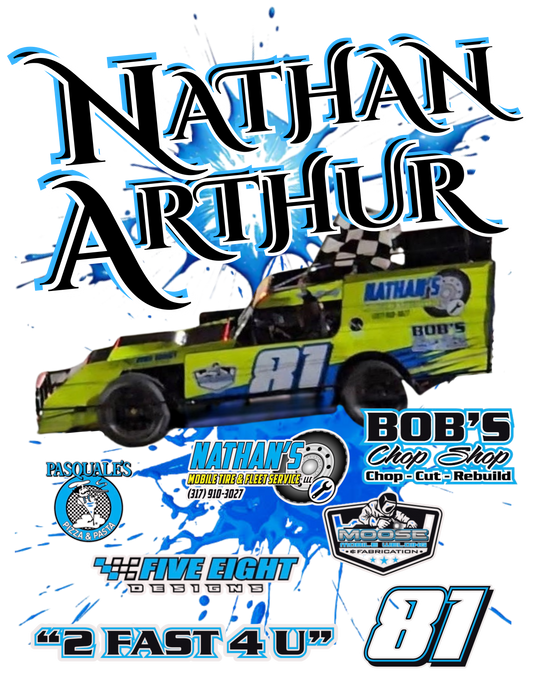 ***YOUTH***Nathan Arthur Minni Car Shirts