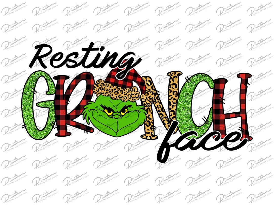 Resting Grinch Face Shirt