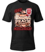 IU Peach Bowl Champs Shirt (Front Design only)