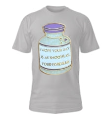 Smooth as my forehead bottle shirt