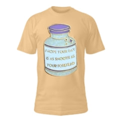 Smooth as my forehead bottle shirt