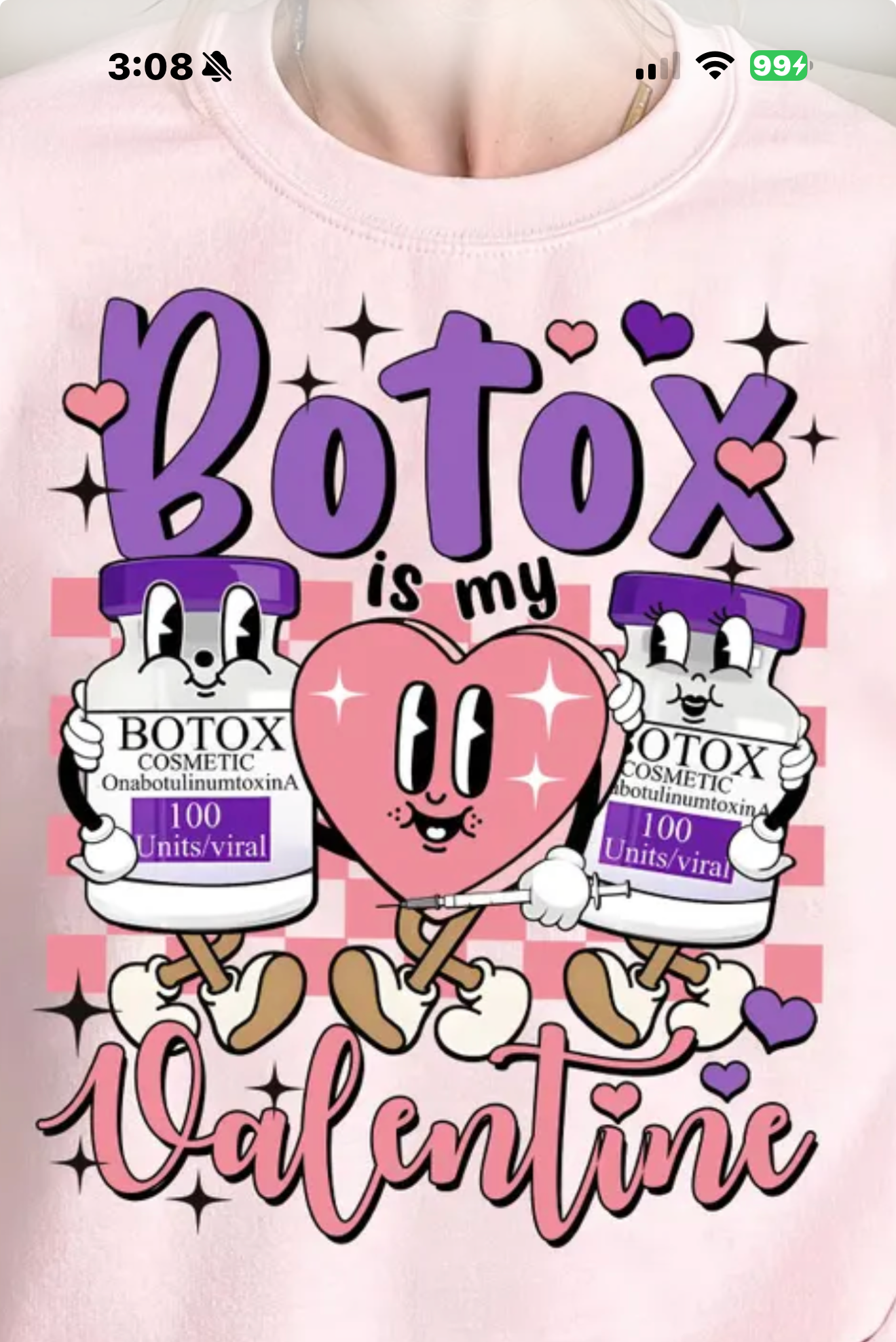 Botox Valentines Shirt