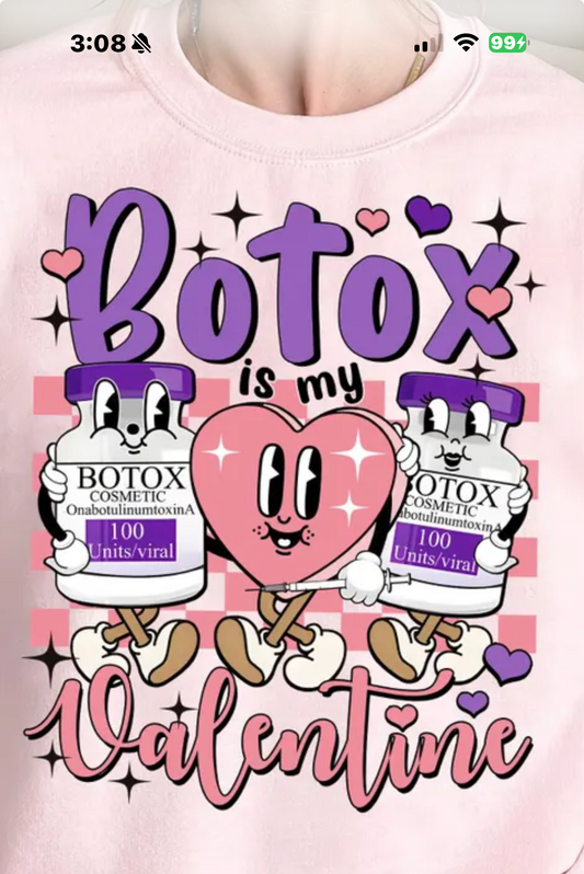 Botox Valentines Shirt