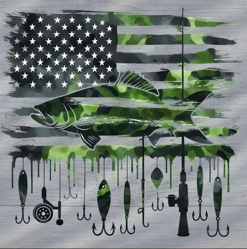 Fish Lure Flag Shirt