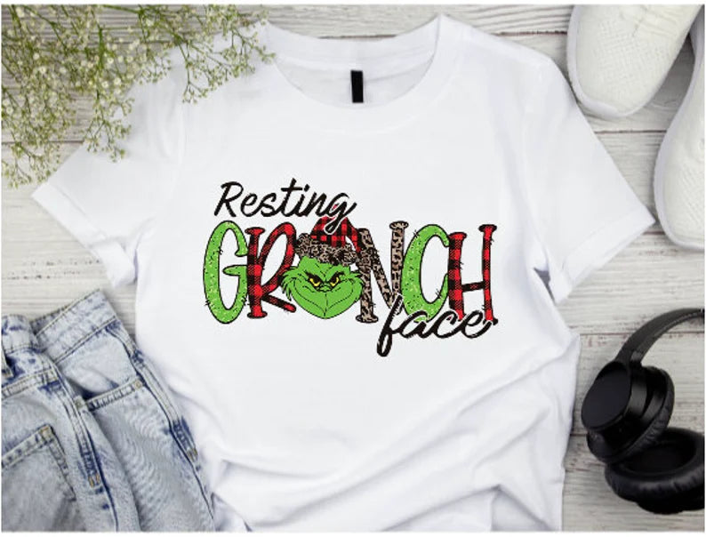 Resting Grinch Face Shirt